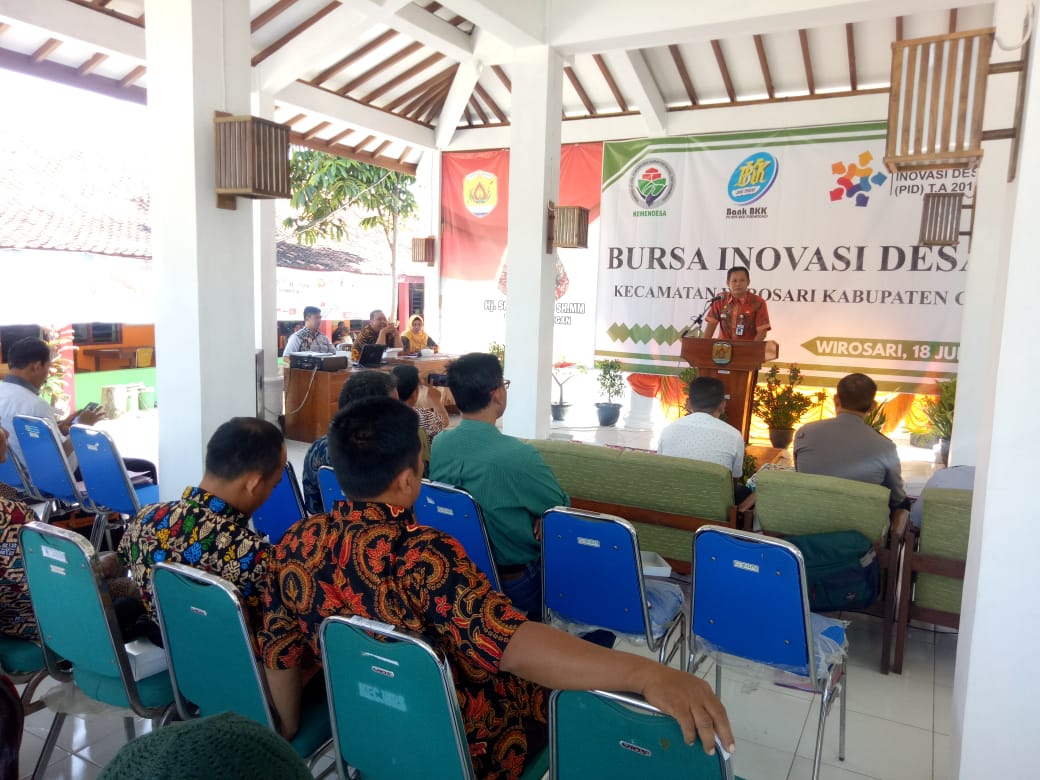 Camat Wirosari resmikan Bursa Inovasi Desa